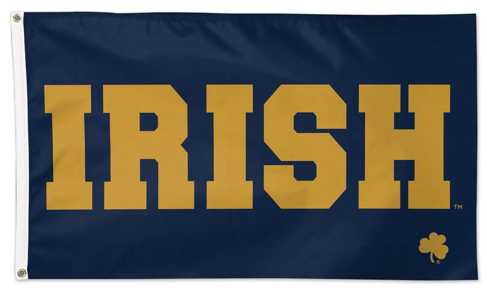 Notre Dame Flag 3x5 IRISH 2 Sided heartlandflags