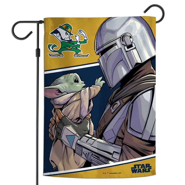 Notre Dame Garden Flag Mandalorian heartlandflags