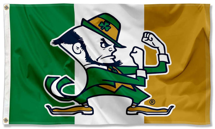 Notre Dame Ireland Flag 3x5 Irish heartlandflags