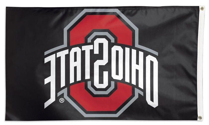 Ohio State Buckeyes Flag 3x5 Black heartlandflags