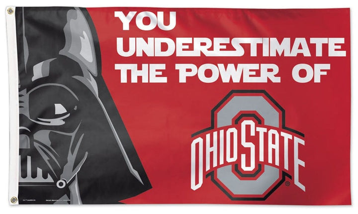 Ohio State Buckeyes Flag 3x5 Star Wars Darth Vader heartlandflags