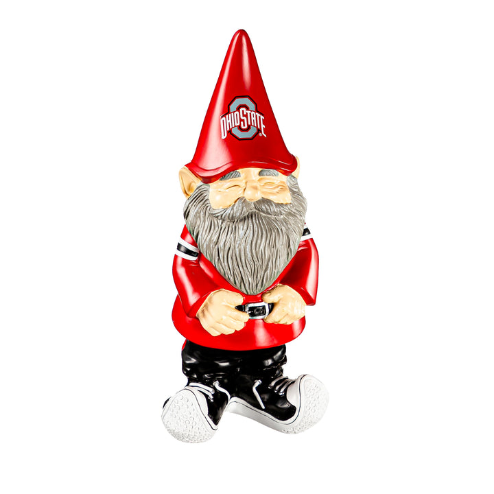 Ohio State Buckeyes Gnome Garden Statue heartlandflags