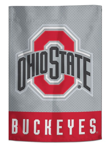 Ohio State Garden Flag Embroidered 2 Sided heartlandflags