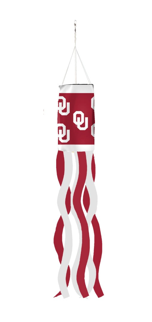 Oklahoma Sooners Windsock 40 Inch heartlandflags