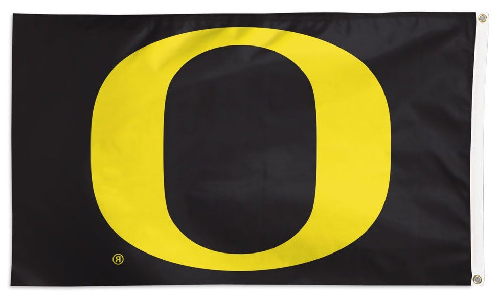 Oregon Ducks Flag 3x5 Black heartlandflags