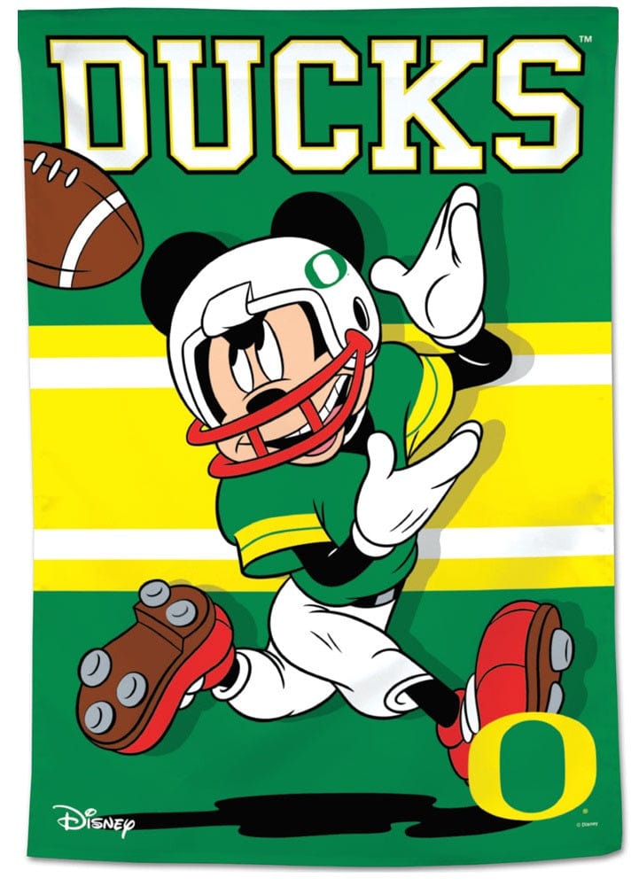 Oregon Ducks Flag Mickey Mouse Football House Banner heartlandflags