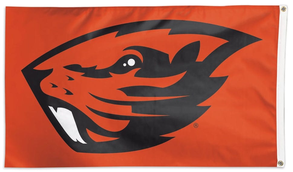 Oregon State Beavers Flag 3x5 Orange heartlandflags