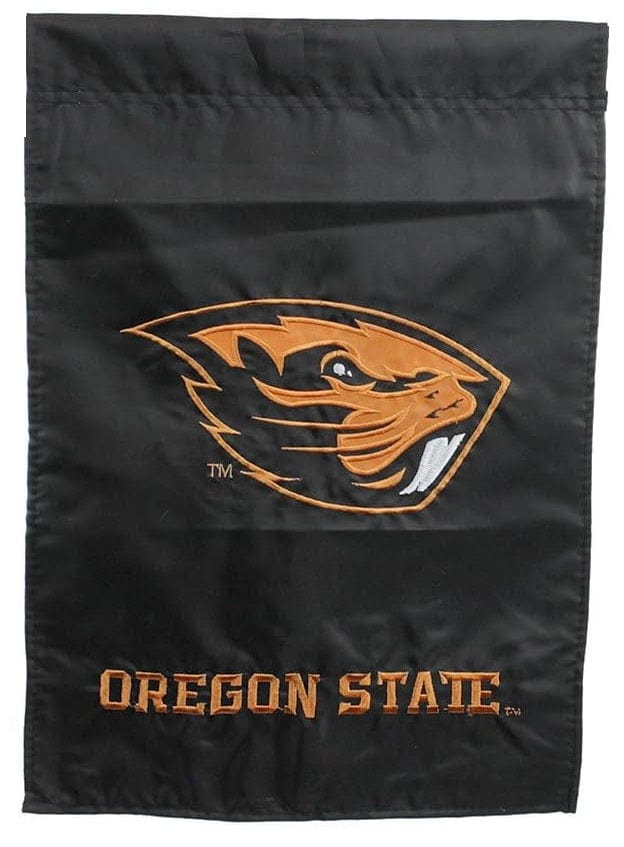 Oregon State Beavers Garden Flag 2 Sided Appliqued heartlandflags