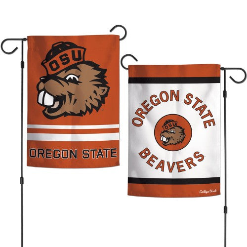 Oregon State College Vault Garden Flag 2 Sided heartlandflags