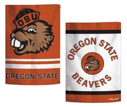 Oregon State College Vault Garden Flag 2 Sided heartlandflags