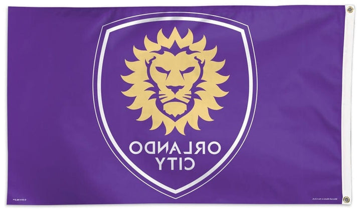 Orlando City SC Flag 3x5 Purple heartlandflags