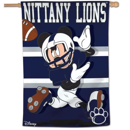 Penn State Nittany Lions Flag Mickey Mouse Football Banner heartlandflags