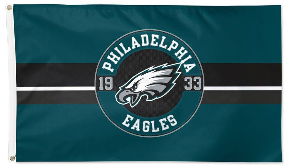 Philadelphia Eagles Applique Flag 2 Sided heartlandflags