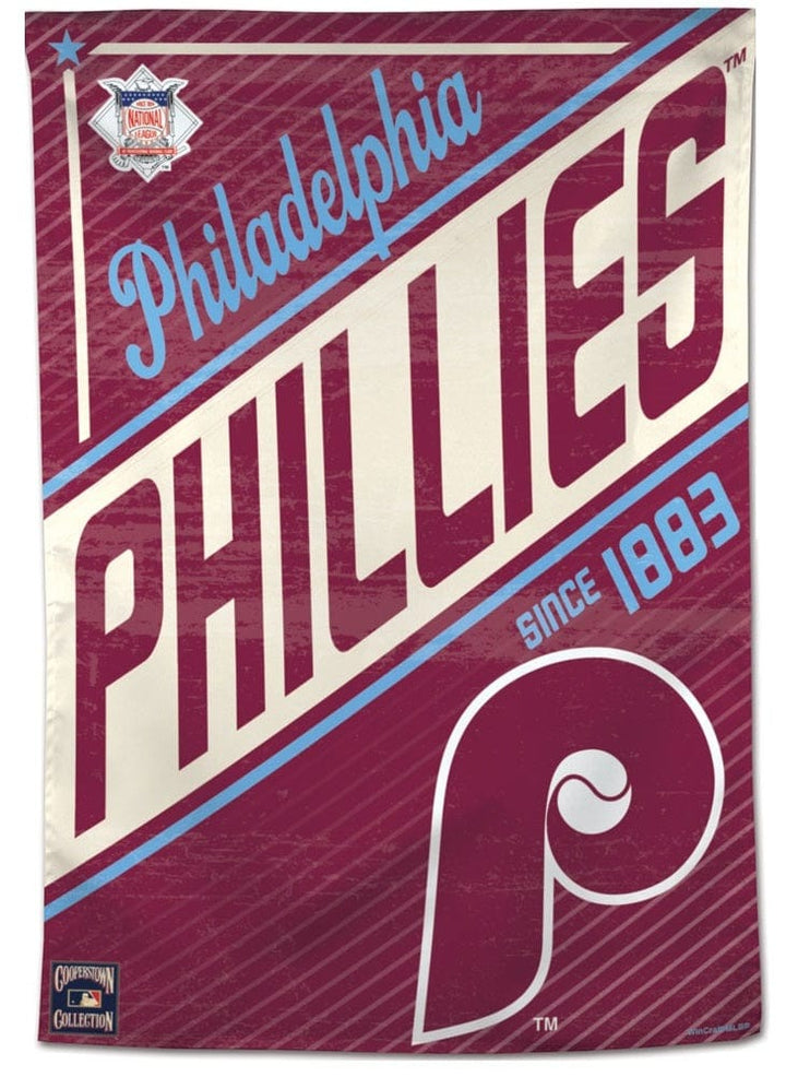 Philadelphia Phillies Flag Cooperstown Throwback House Banner heartlandflags