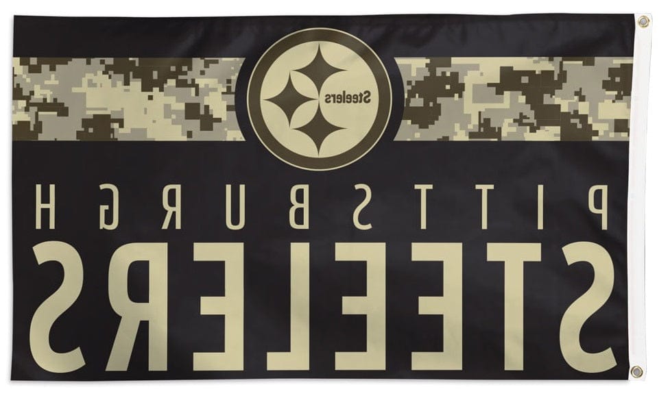 Pittsburgh Steelers Flag 3x5 Military Digi Camo heartlandflags