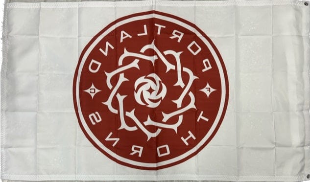 Portland Thorns FC Flag 3x5 Soccer NWSL White heartlandflags