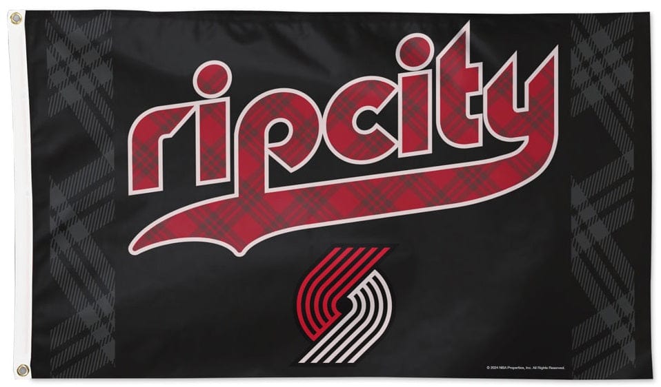 Portland Trailblazers Flag 3x5 City Logo 2023 heartlandflags