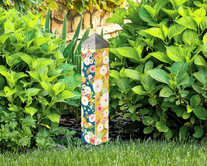 Positivity Flowers Art Pole 20 Inches Tall heartlandflags