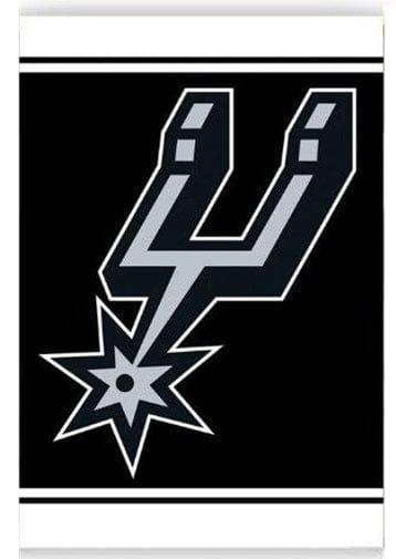 San Antonio Spurs Banner 2 Sided Applique Flag heartlandflags