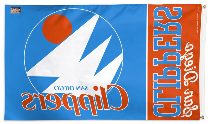 San Diego Clippers Flag 3x5 Retro heartlandflags