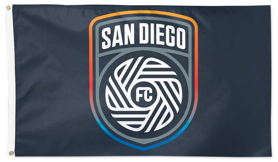 San Diego FC Flag 3x5 2 Sided heartlandflags