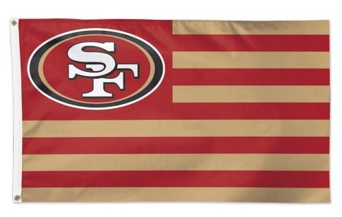 San Francisco 49ers Flag 3x5 Americana Patriotic heartlandflags