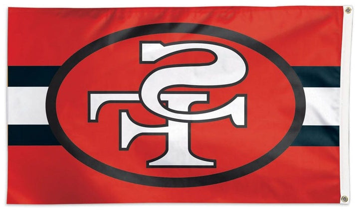 San Francisco 49ers Flag 3x5 Classic Retro Logo heartlandflags