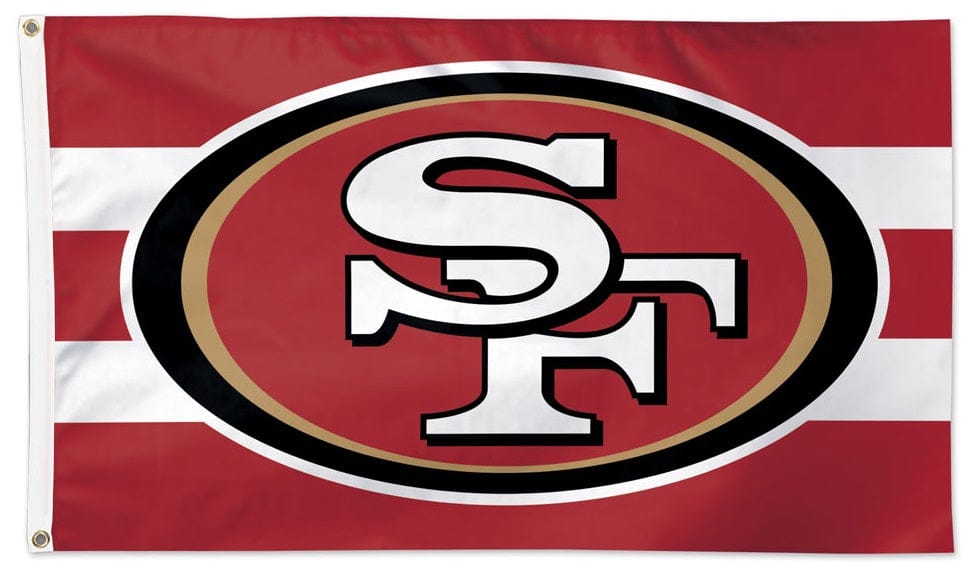 San Francisco 49ers Flag 3x5 Home Stripe heartlandflags