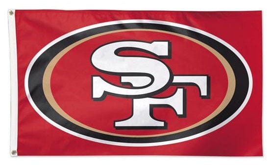 San Francisco 49ers Flag 3x5 Logo heartlandflags