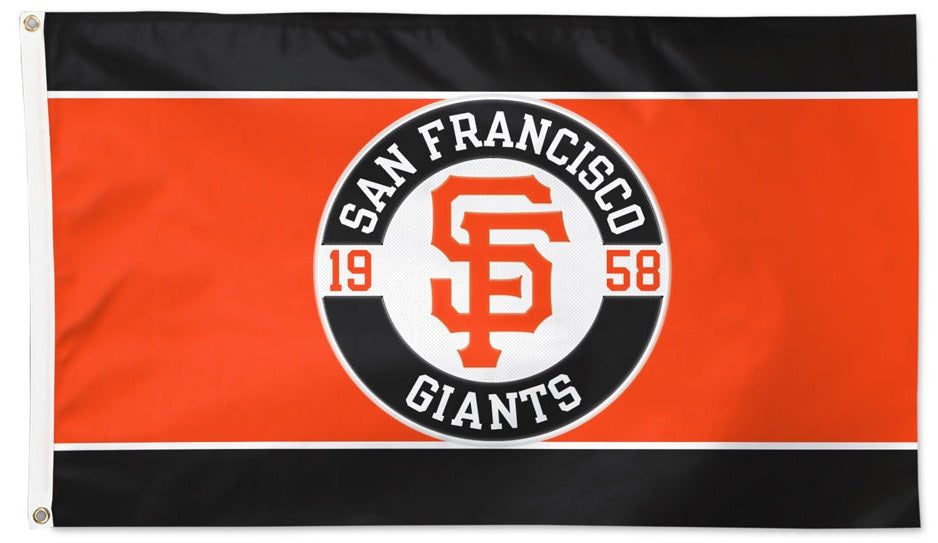 San Francisco Giants Embroidered Flag 2 Sided heartlandflags