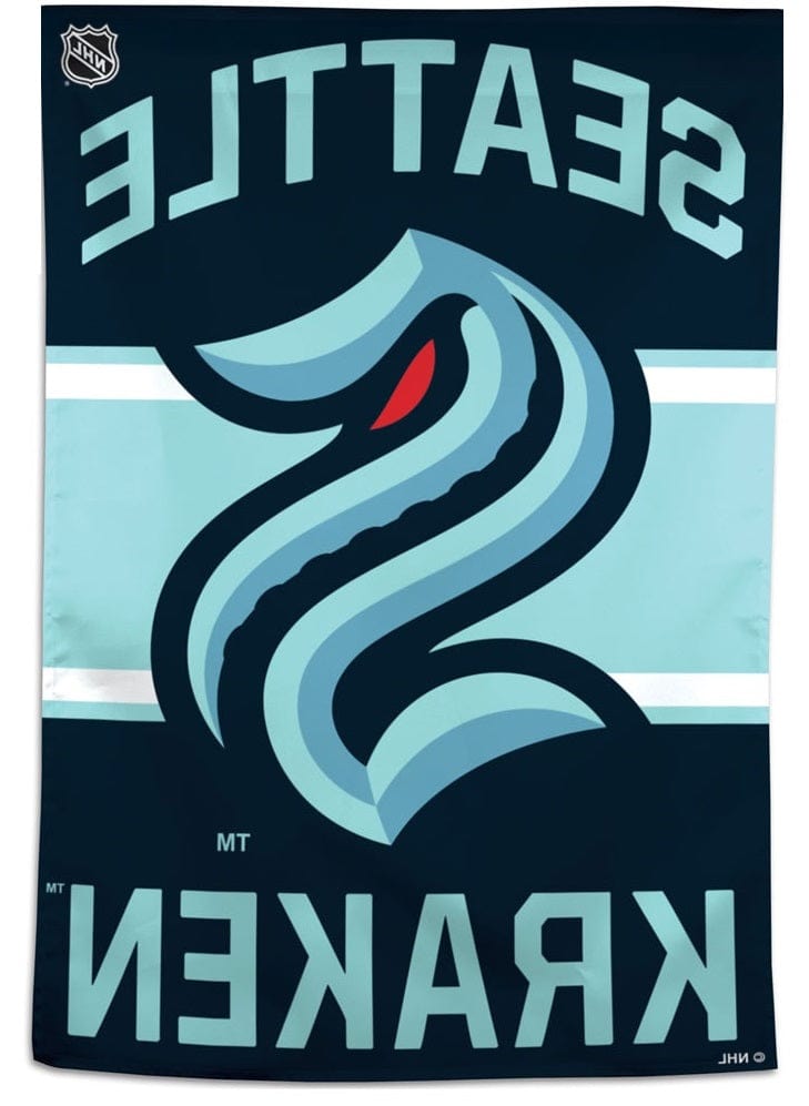 Seattle Kraken Banner Logo House Flag heartlandflags