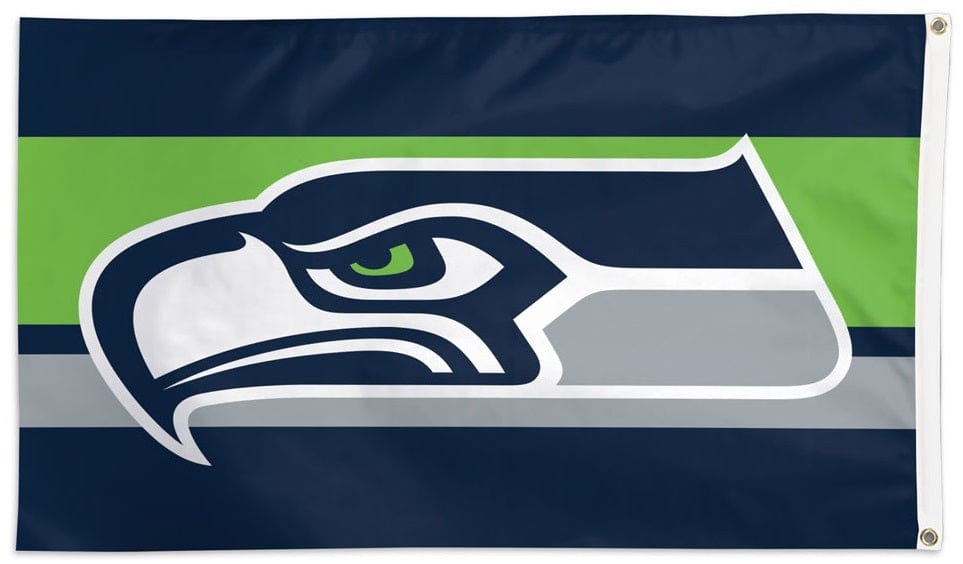 Seattle Seahawks Flag 3x5 Home Stripe heartlandflags