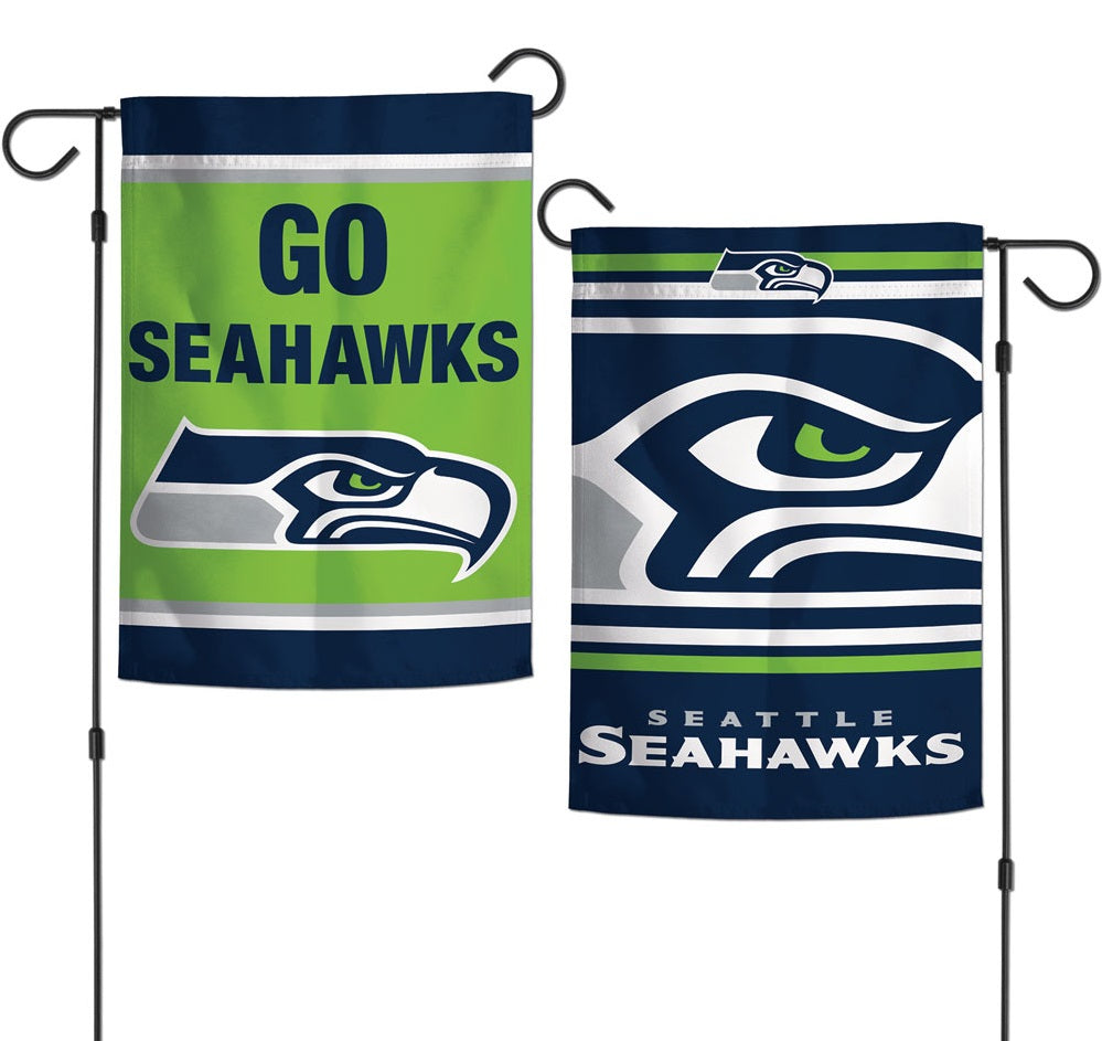 Seattle Seahawks Garden Flag 2 Sided Go Seahawks heartlandflags