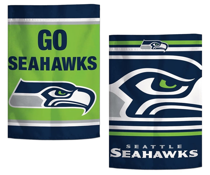 Seattle Seahawks Garden Flag 2 Sided Go Seahawks heartlandflags