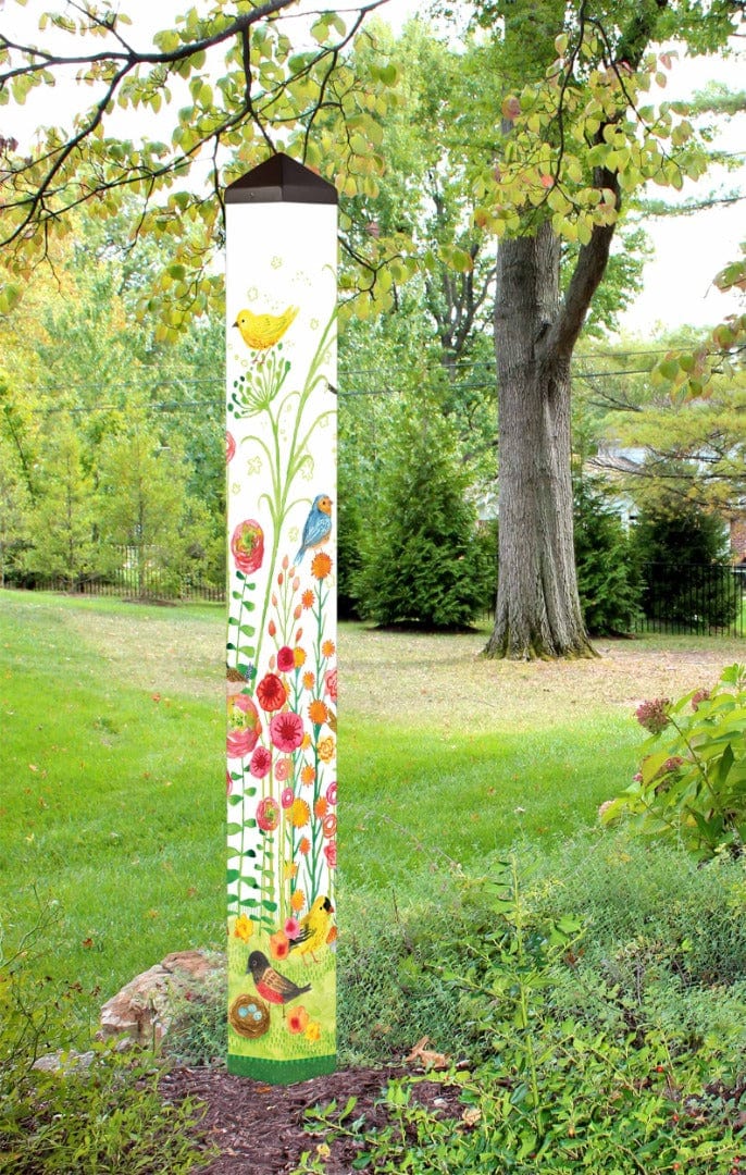 Spring Sweet Spring Art Pole 60 Inches Tall heartlandflags