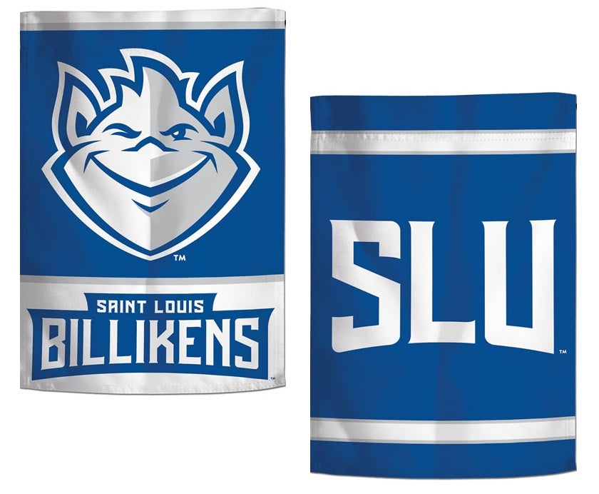 St Louis Billikens Garden Flag 2 Sided Logo heartlandflags