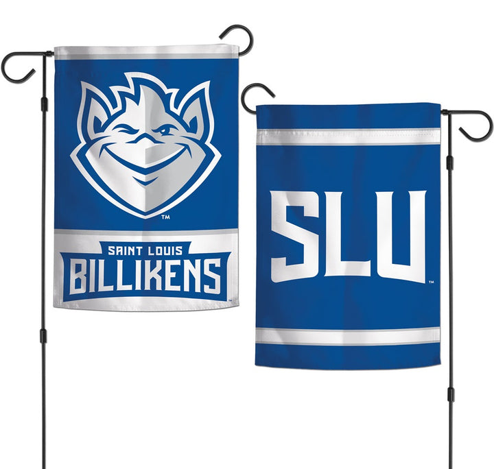 St Louis Billikens Garden Flag 2 Sided Logo heartlandflags