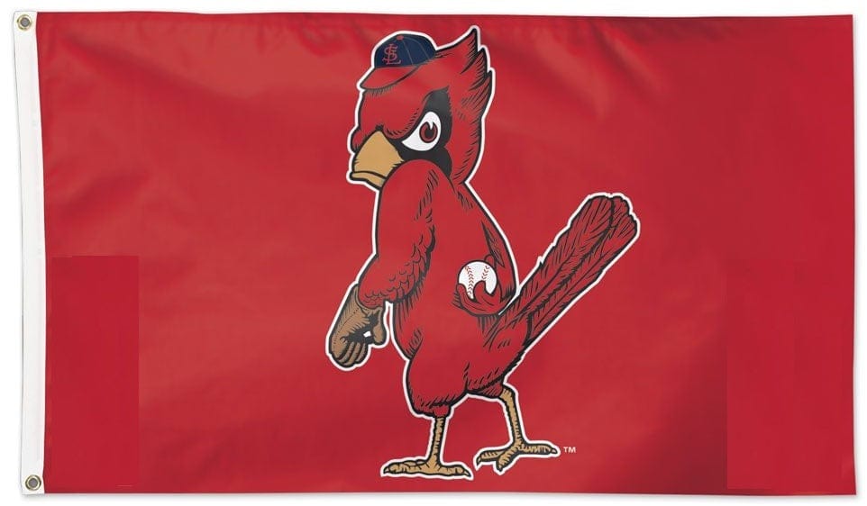 St Louis Cardinals Flag Cooperstown Logo 2 Sided 3x5 heartlandflags