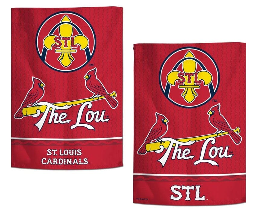 St Louis Cardinals Garden Flag 2 Sided The Lou heartlandflags