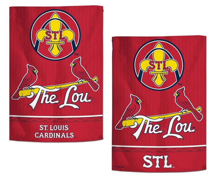 St Louis Cardinals Garden Flag 2 Sided The Lou heartlandflags