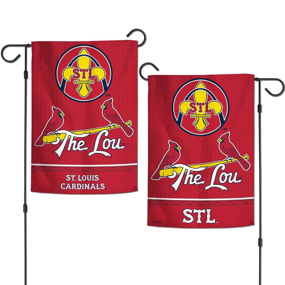 St Louis Cardinals Garden Flag 2 Sided The Lou heartlandflags