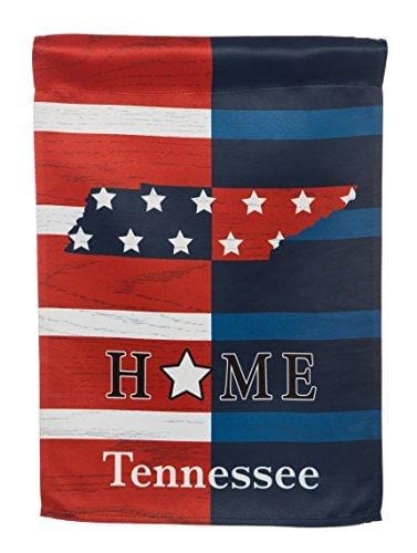 State of Tennessee Home Patriotic Garden Flag 2 Sided heartlandflags