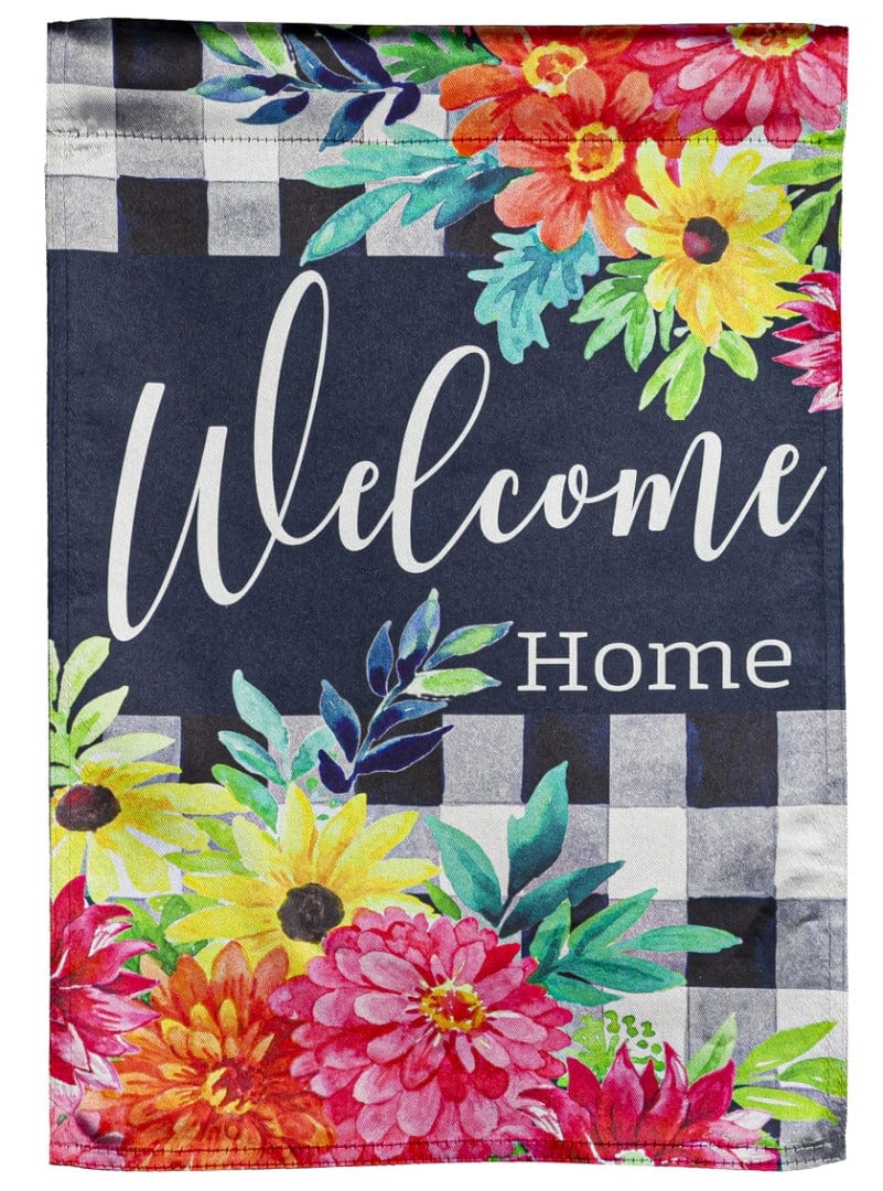 Summer Bloom Garden Flag 2 Sided Welcome Home heartlandflags