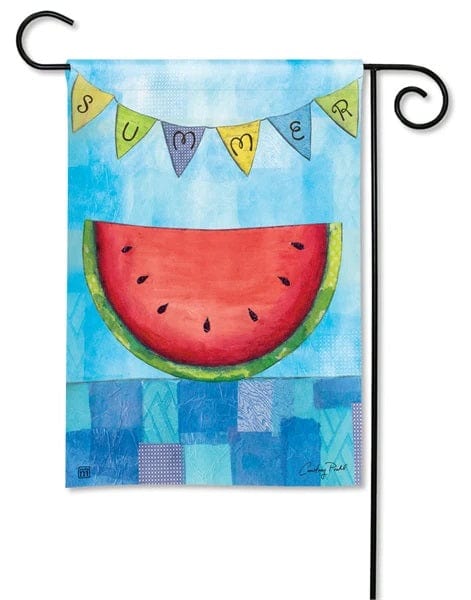 Summer Slice Garden Flag Watermelon heartlandflags