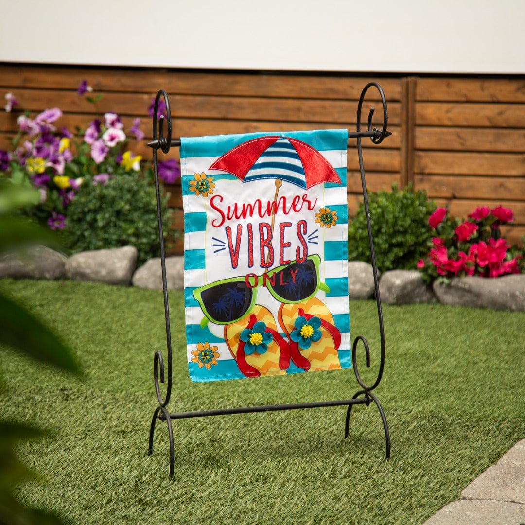 Summer Vibes Only Garden Flag 2 Sided heartlandflags