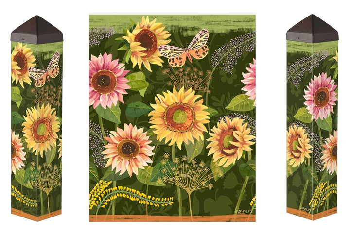 Sunflower Autumn Art Pole 20 Inches heartlandflags