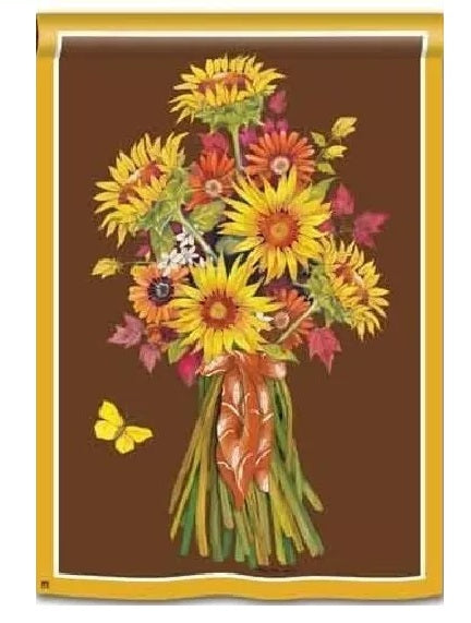 Sunflower Bouquet Garden Flag Fall heartlandflags