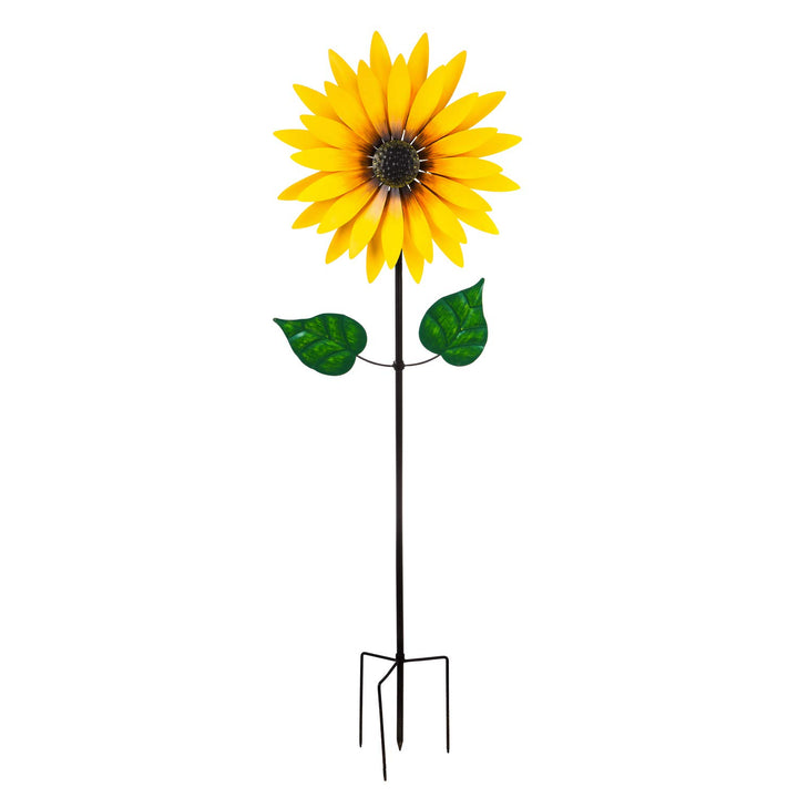 Sunflower Wind Spinner 75 Inches Tall heartlandflags