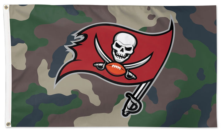 Tampa Bay Buccaneers Flag 3x5 Military Camo heartlandflags