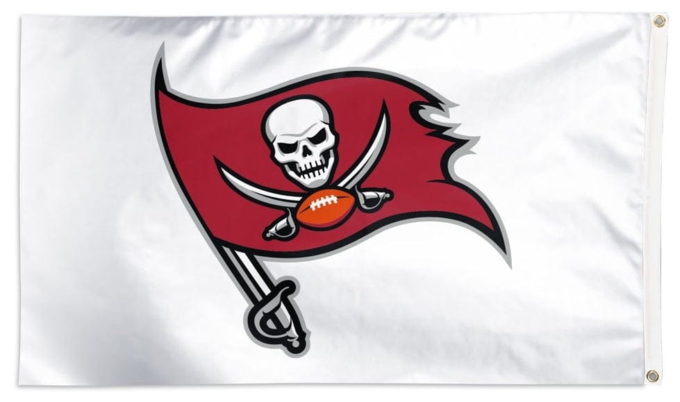 Tampa Bay Buccaneers Flag 3x5 White heartlandflags